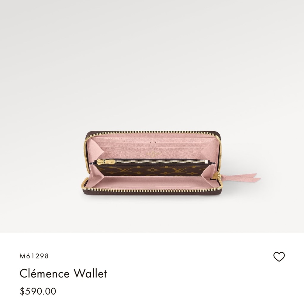 Louis Vuitton Clemence wallet